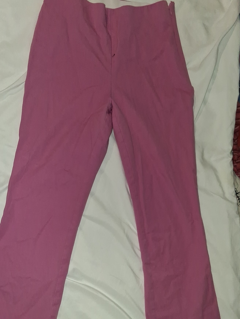 a new day Girls Rose Pink Straight Leg Pull-On Pants